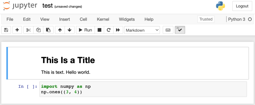  Jupyter Notebook